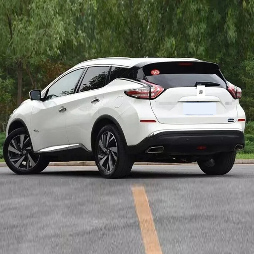 High Quality Exterior Car Accessories ABS Chrome Rear Window Cover For Murano 2015 stainless steel | Reflective Strips