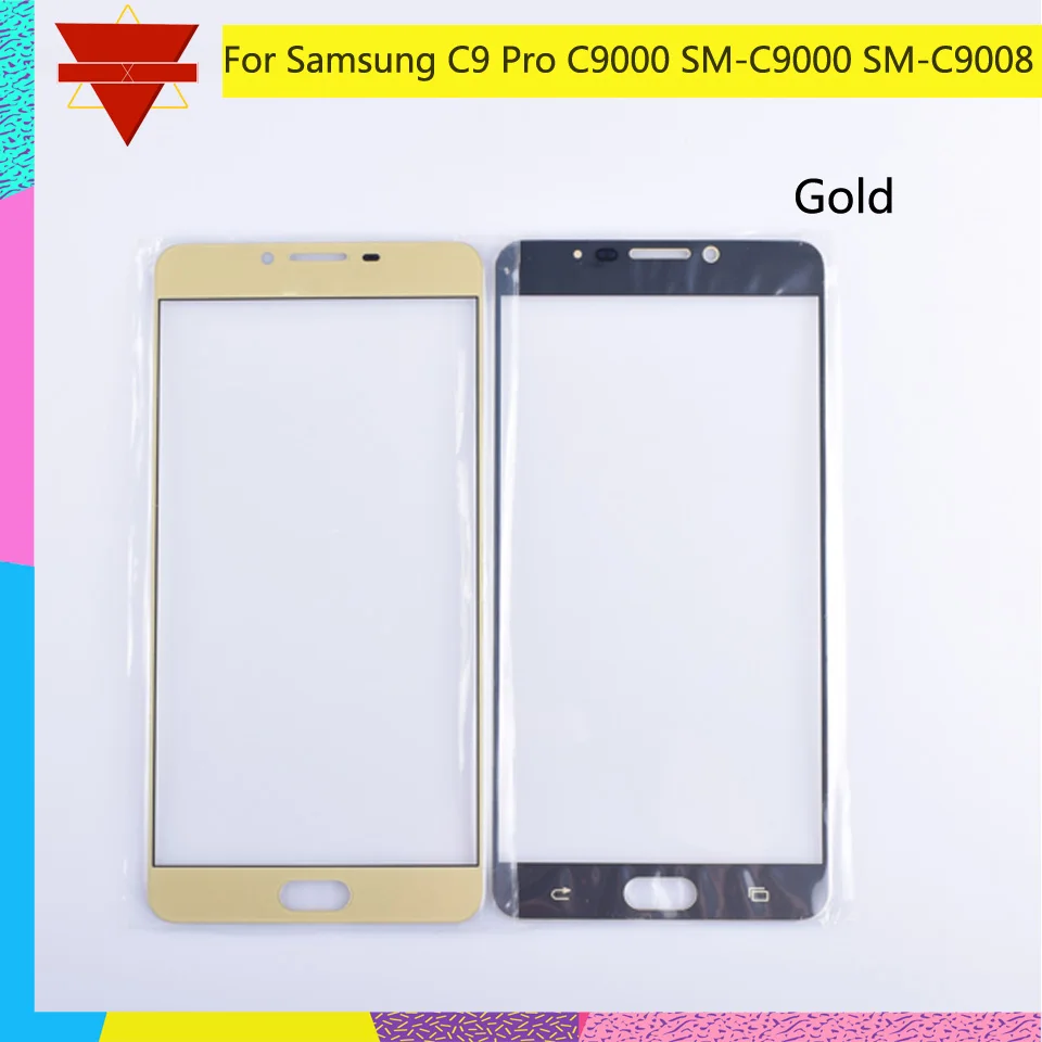 Для samsung Galaxy C9 Pro C9000 SM-C9000 SM-C9008 сенсорный экран передняя стеклянная панель внешний