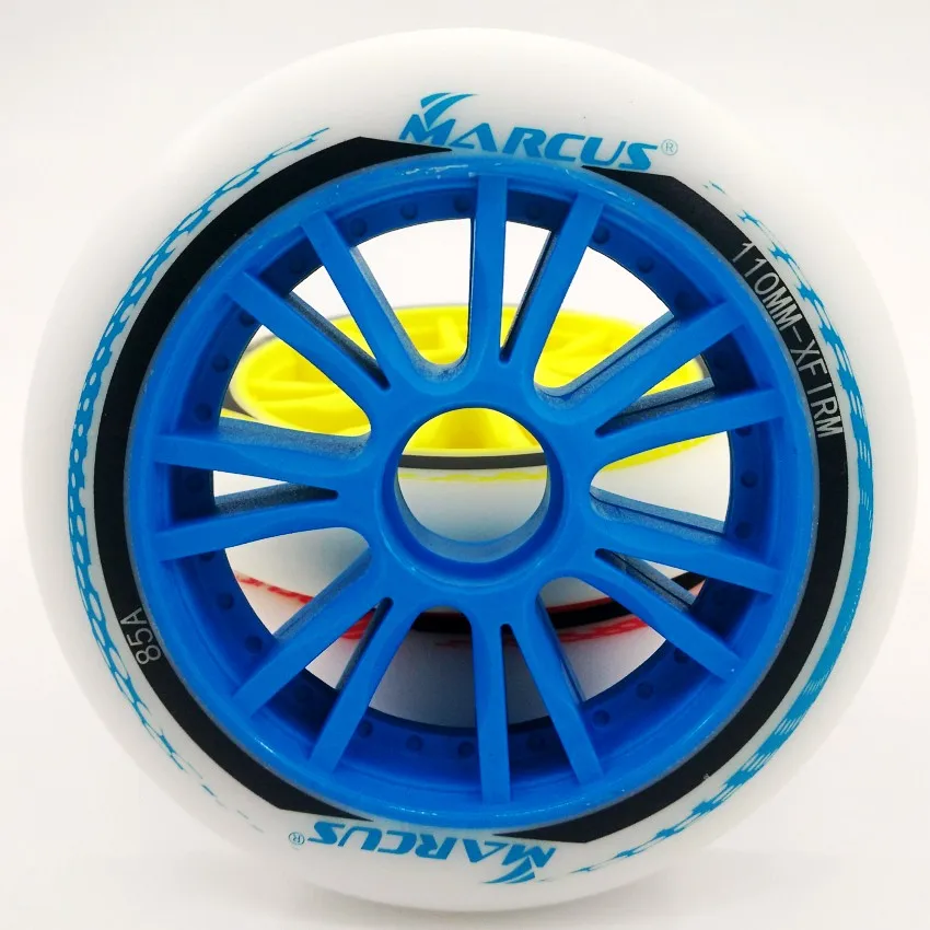 Маркус Racing Wheel конькобежный спорт коньки колеса 85A скейт колеса размер 100 мм 110 мм Прочный