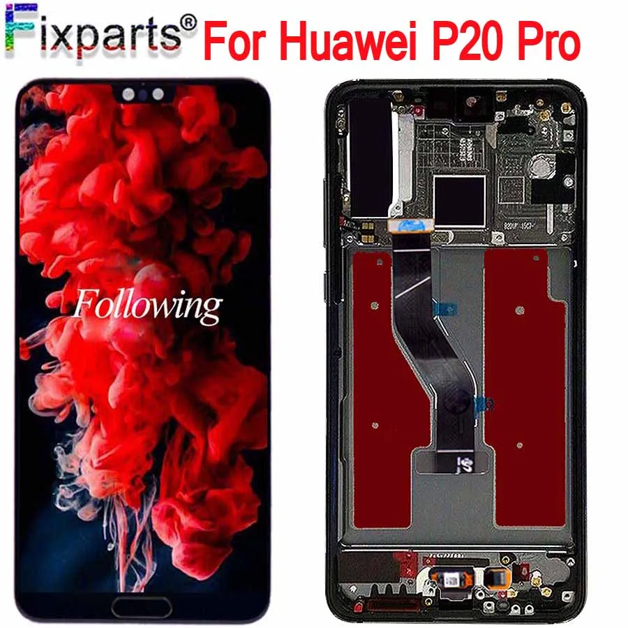 

Original New For Huawei P20 Pro LCD Display + Touch Screen Panel Digitizer P20 Pro CLT-AL01 Lcd P20 Plus Display