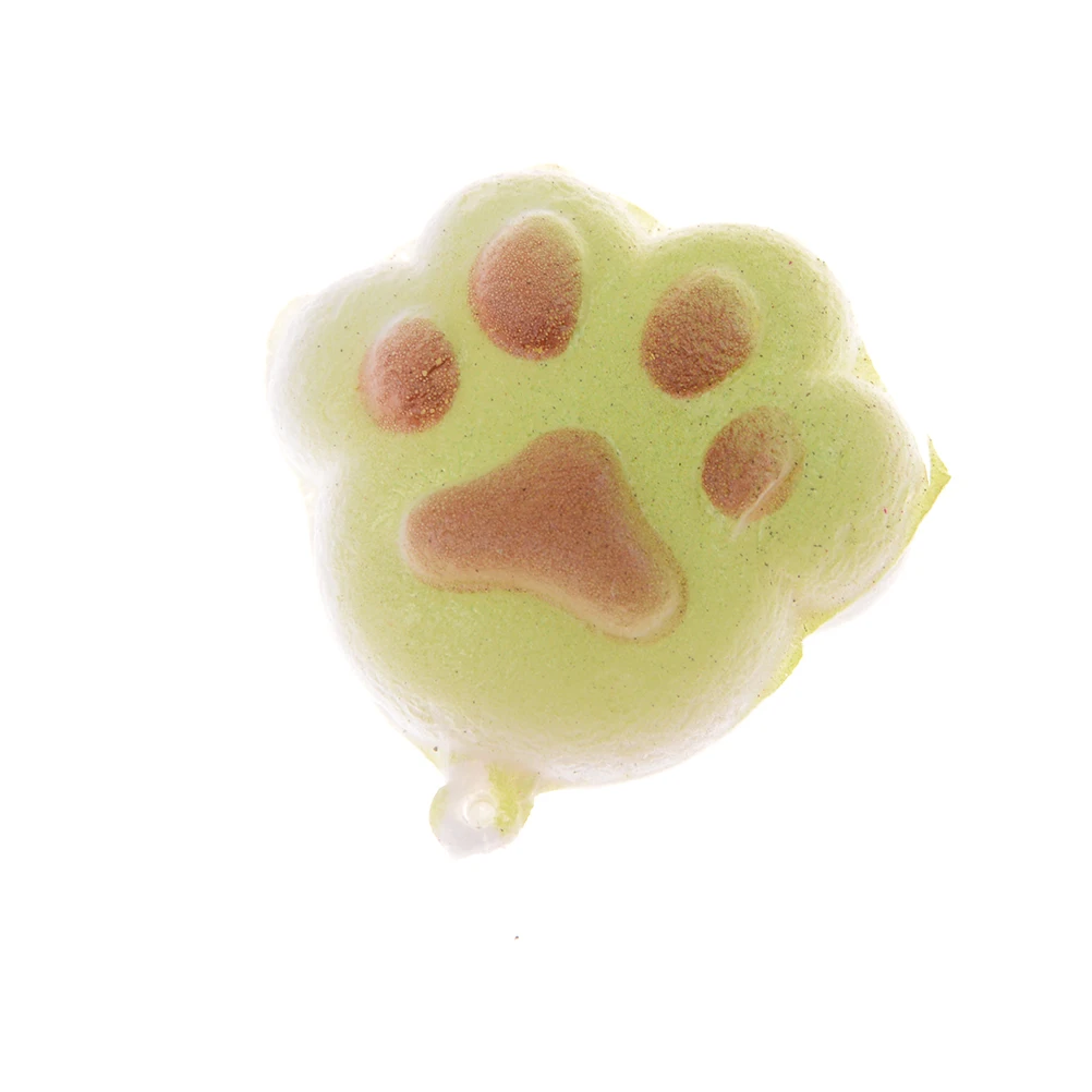 Новое поступление горячей Kawaii Мягкая мультфильм цепи Squishy Хлеб щенок Footprint