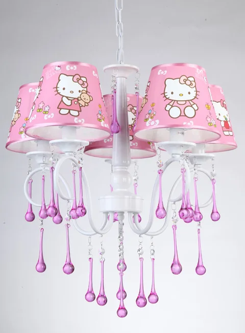 Рисунок Hello Kitty синий хрустальные люстры для детской комнаты детский сад