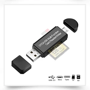 Rocketek USB 3,0 multi устройство чтения карт памяти OTG Тип c android адаптер мини кардридер для micro SD/TF microsd читателей компьютер