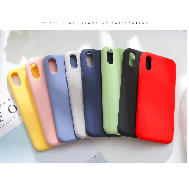 Мягкий силиконовый чехол для телефона мягкий карамельный защитный Xiaomi mi 8 8SE 9 x2 8pro