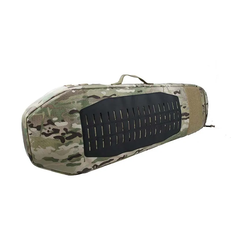 Green New Outdoor Tactical Long Guns Bag Rifle Carrying Case Portable Backpack Army Fans Equipment Bag - Color: Green