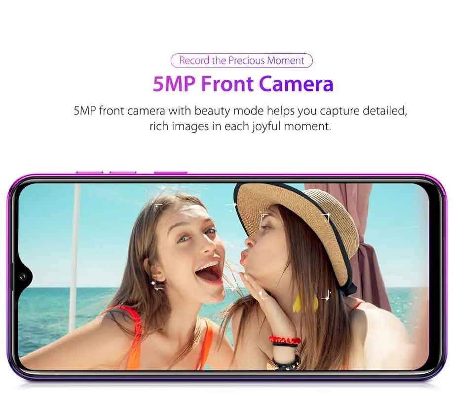 Смартфон Ulefone Note 7, 1 ГБ ОЗУ, 16 ГБМ ПЗУ, 19:9 MT6580A, четырехъядерный, 6,1 дюймов, экран капли воды, 3500 мАч, мобильный телефон на Android 8,1