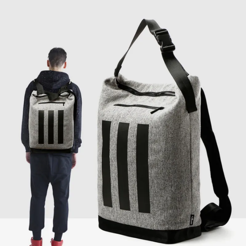 TUGUAN 2017 новые холст полоса конверт Водонепроницаемый Для мужчин Backpack16 дюймов