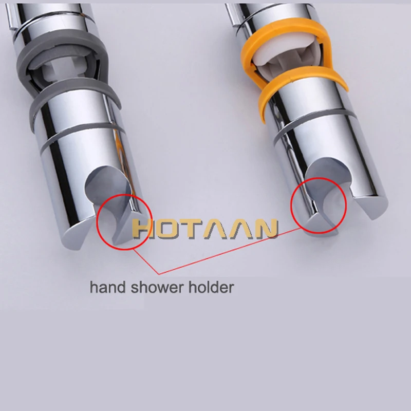 bathroom accessories universal 1825mm abs plastic shower slide rail bar holder adjustable clamp holder bracket replacement 5151 free global shipping