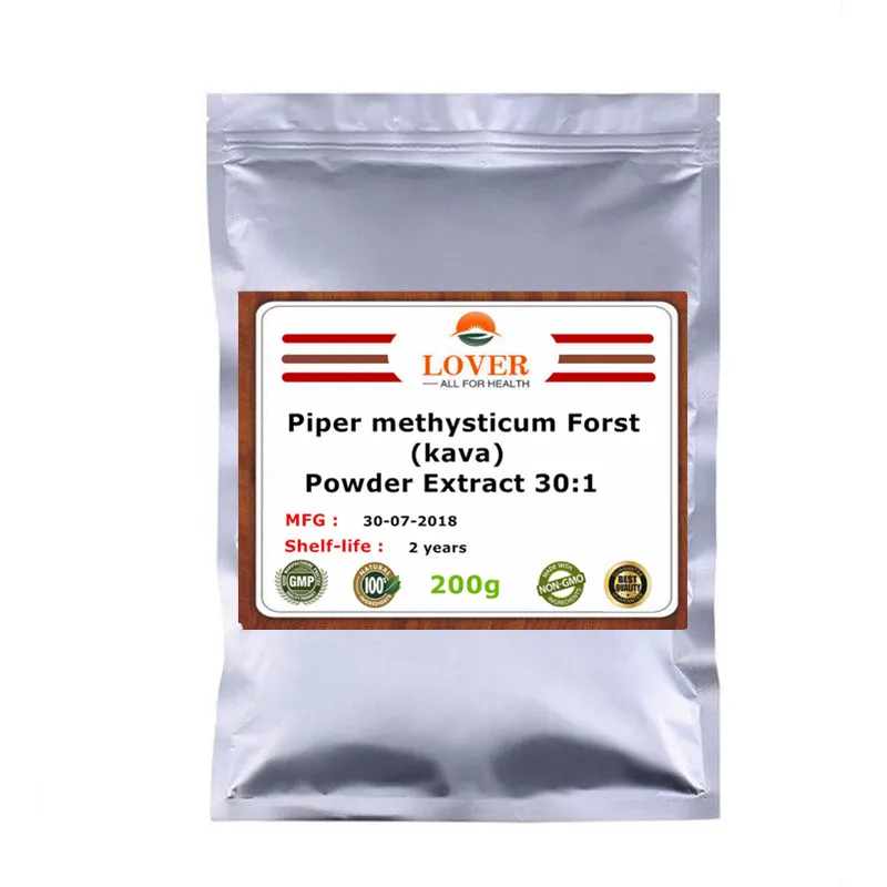 100-1000 г Piper methysticum Forst порошок экстракт 30: 1, kava экстракт, kavakava, kawa, Kauwa экстракт, Снятие напряжения и стресса