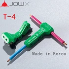 JOWX T-4 10 шт. для 14-13AWG 2,5 кв. мм неразборный проводной соединитель для кабеля, Т-образный соединитель, обжимные клеммы для быстрого сращивания, Сделано в Корее