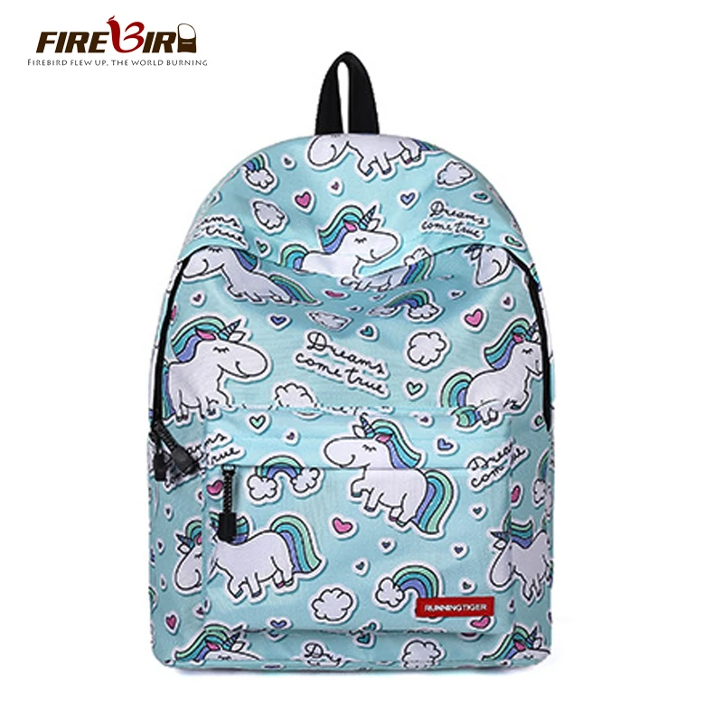 Mochila unicor AliExpress горячая Распродажа Единорог Рюкзак для женщин бренд школьный рюкзак сумки для девочек 15-дюймовый ноутбук рюкзак FN913
