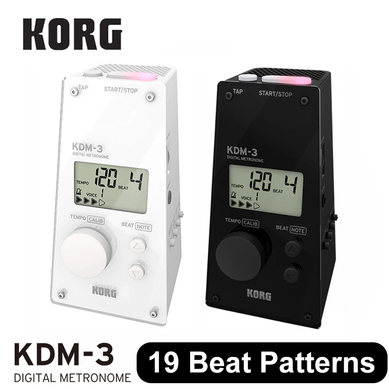 

Цифровой метроном Korg KDM3 KDM-3 для пианино, гитары, баса, укулеле, скрипки [19 рисунков поддерживают песни любого жанра]