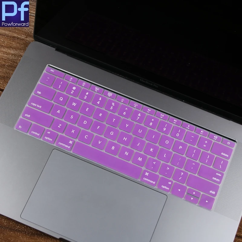 Для Macbook Pro 13 не Сенсорная панель Модель A1708 чехол для клавиатуры Защитная силиконовая кожа версия США