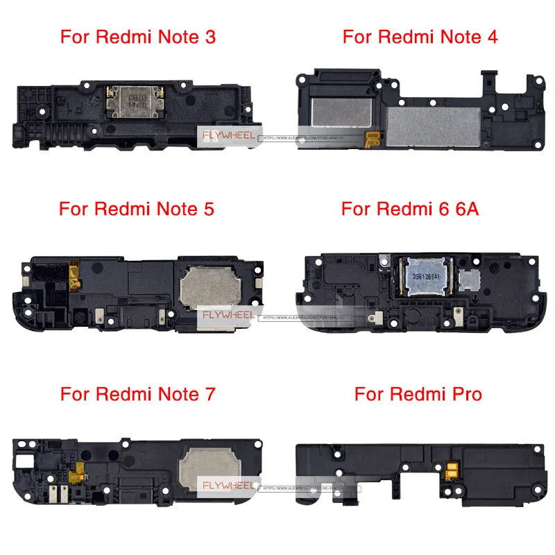 10 шт./лот громкоговоритель гибкий кабель для Xiaomi Redmi 5 Plus Note 3 4X 5A 6A 7 звуковой сигнал