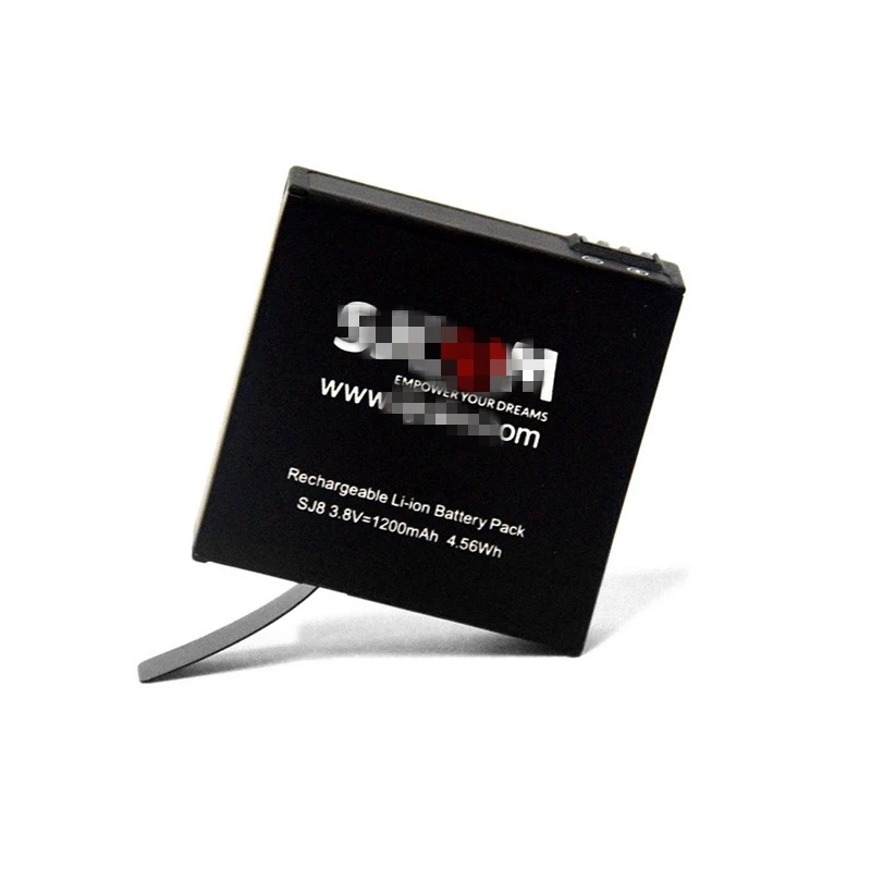 Аккумулятор для оригинального SJCAM SJ8 Pro/SJ8 Plus/SJ8 Air (1/2/3 шт.) + двойное зарядное
