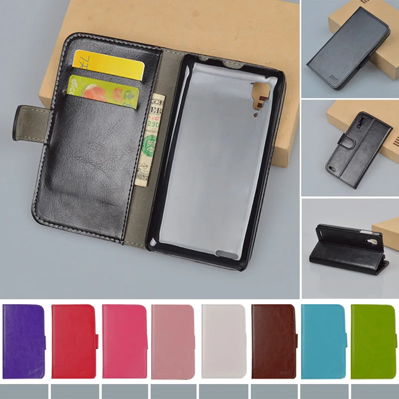 Роскошные P780 жесткий пластиковый кошелек с держателем карты Стенд кожаный чехол