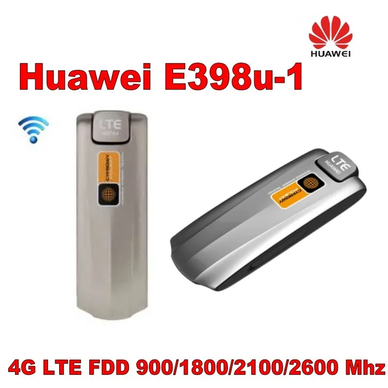 Мобильный широкополосный USB накопитель Huawei E398 флешка LTE 3G 4G 100 Мбит/с + 10dbi TS9