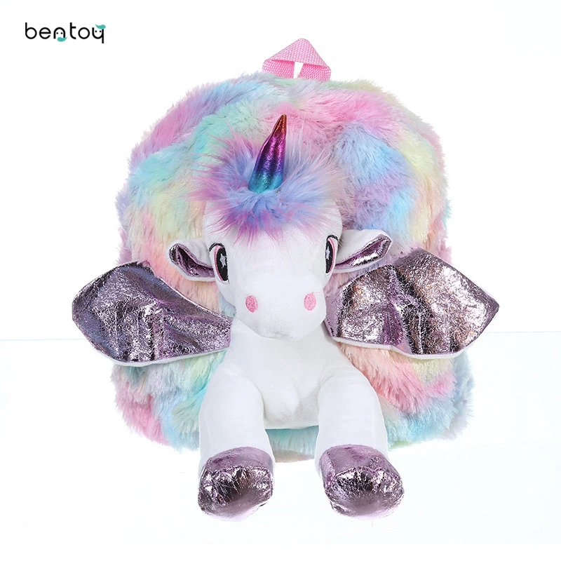 Милый рюкзак с единорогом для женщин модная сумка на ремне девочек дорожные