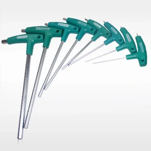 Т-образная рукоятка шестигранный ключ отвертка инструменты 1,5 мм-10 мм набор гаечных ключей