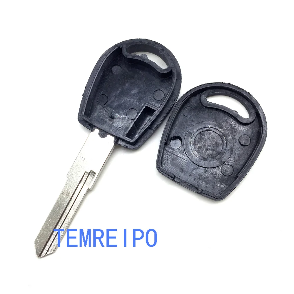 

20pcs/lot Uncut Chip Key for Vol kswagen Jet ta Transponder Key Shell Car Key Cover Replacement case