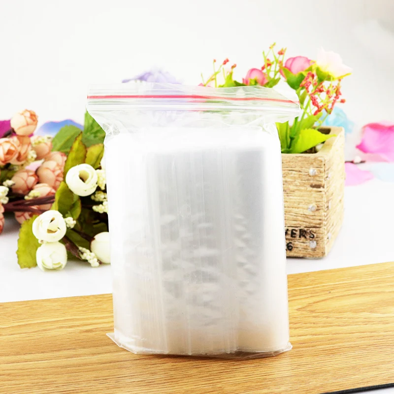 

Plastic Bags 14*20cm Jewelry Ziplock Zip Zipped Lock Reclosable Poly Clear Packaging Bags 100pcs/lot