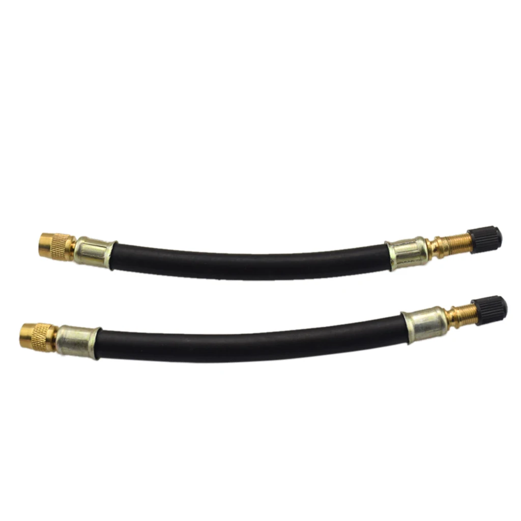 2x гибкие резиновые колеса автомобиля клапан Стебли шины удлинители клапанов