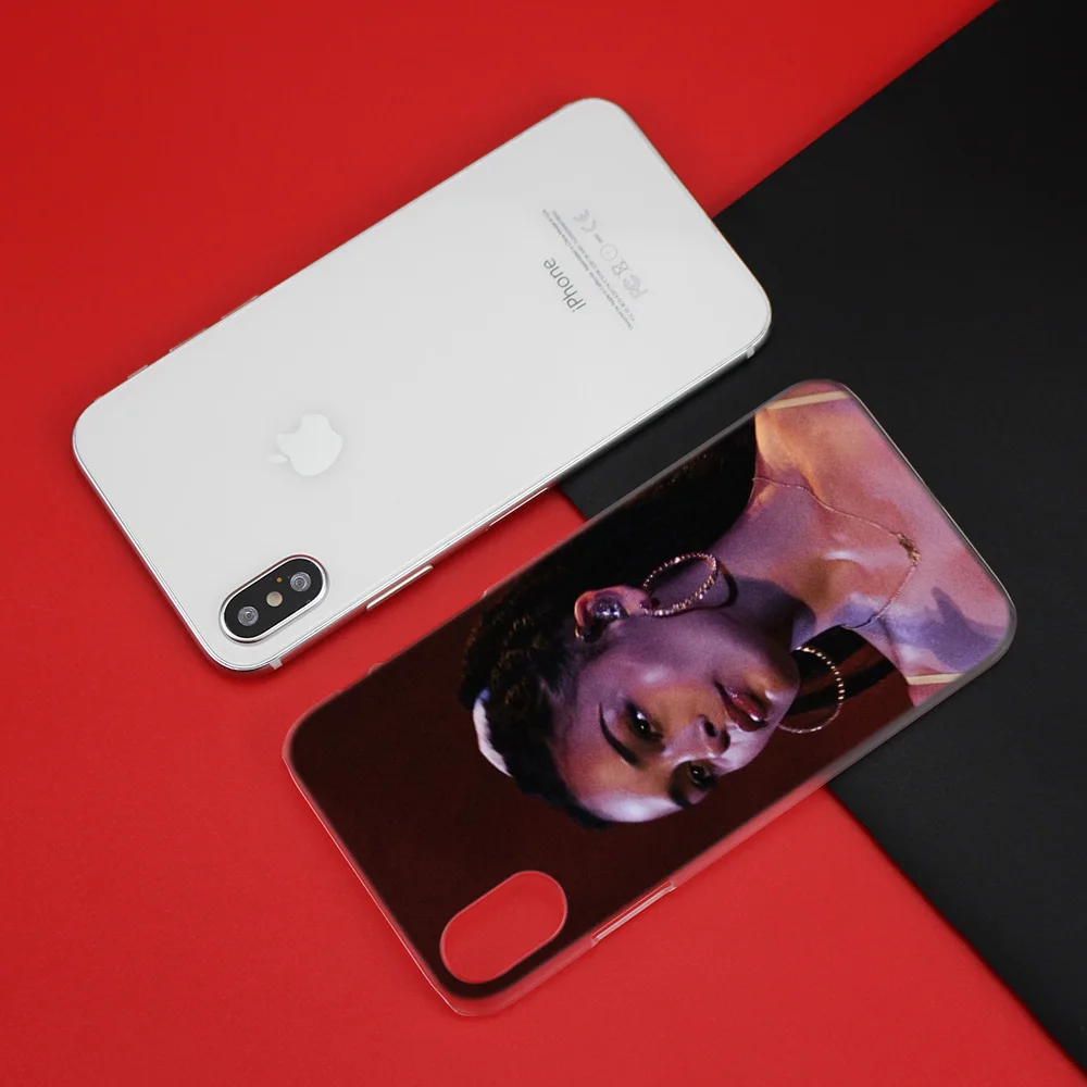 Jorja Smith Case Cover Clear Hard PC for iPhone XS Max XR 7 8 6 6s Plus X 5 5s SE 5C 4 4S