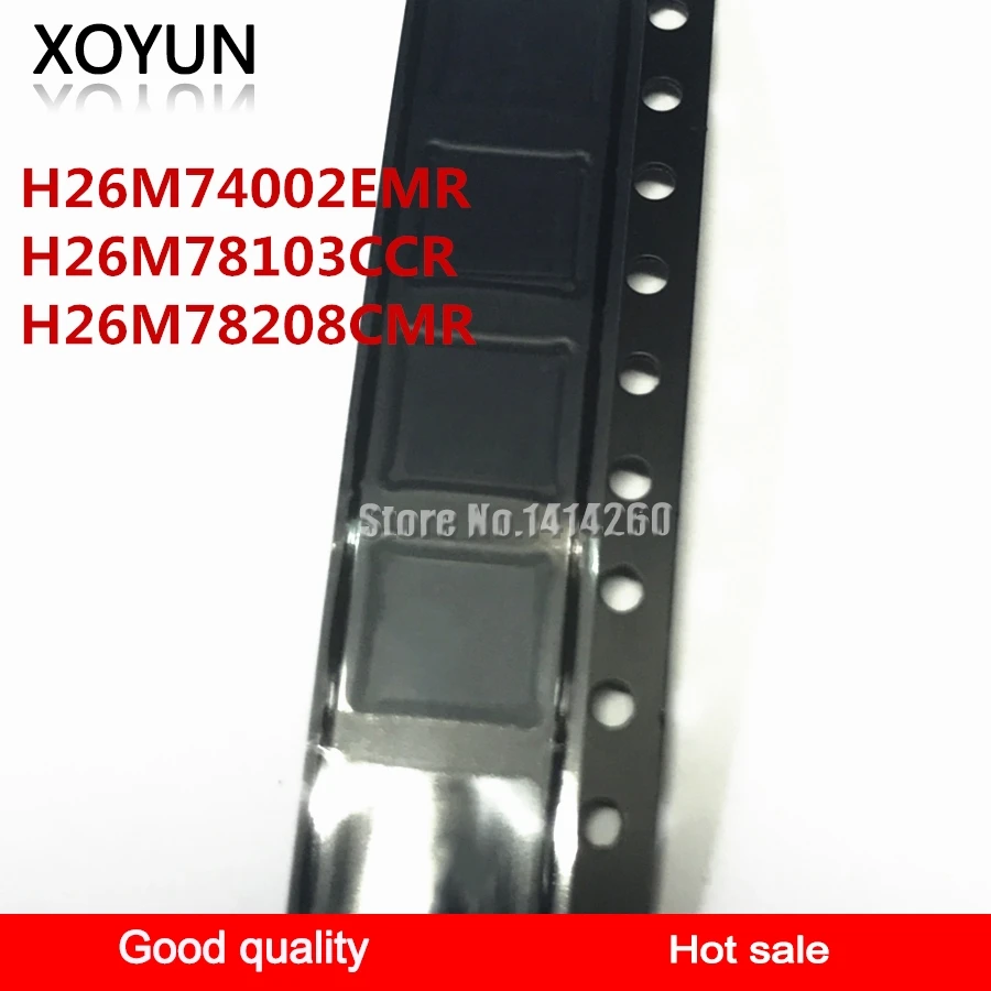 H26M74002EMR H26M78103CCR H26M78208CMR BGA-153 64G emmc
