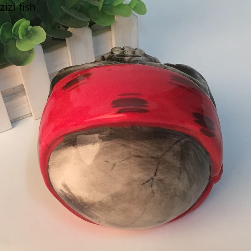 Керамическая пепельница для моделирования черепа креативные пепельницы