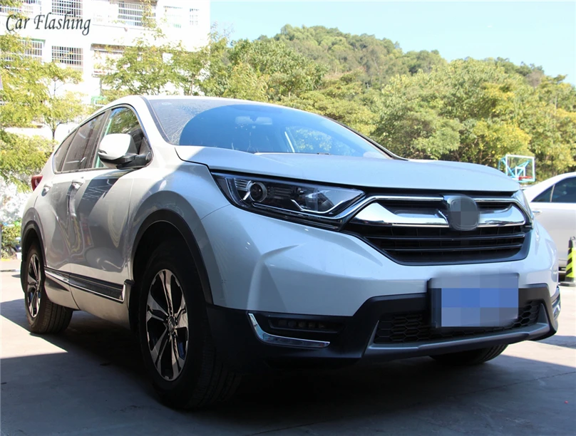 Автомобильный мигающий 1 пара для Honda CR-V CRV светодиодный DRL дневные ходовые огни Дневной светильник водонепроницаемый сигнальный светильник автомобильный Стайлинг светильник
