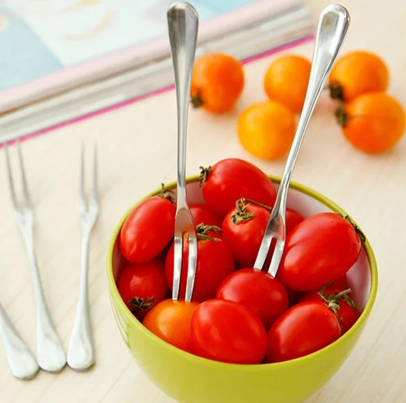 Вилки для ресторана столовой дома вечерние десерты из нержавеющей стали