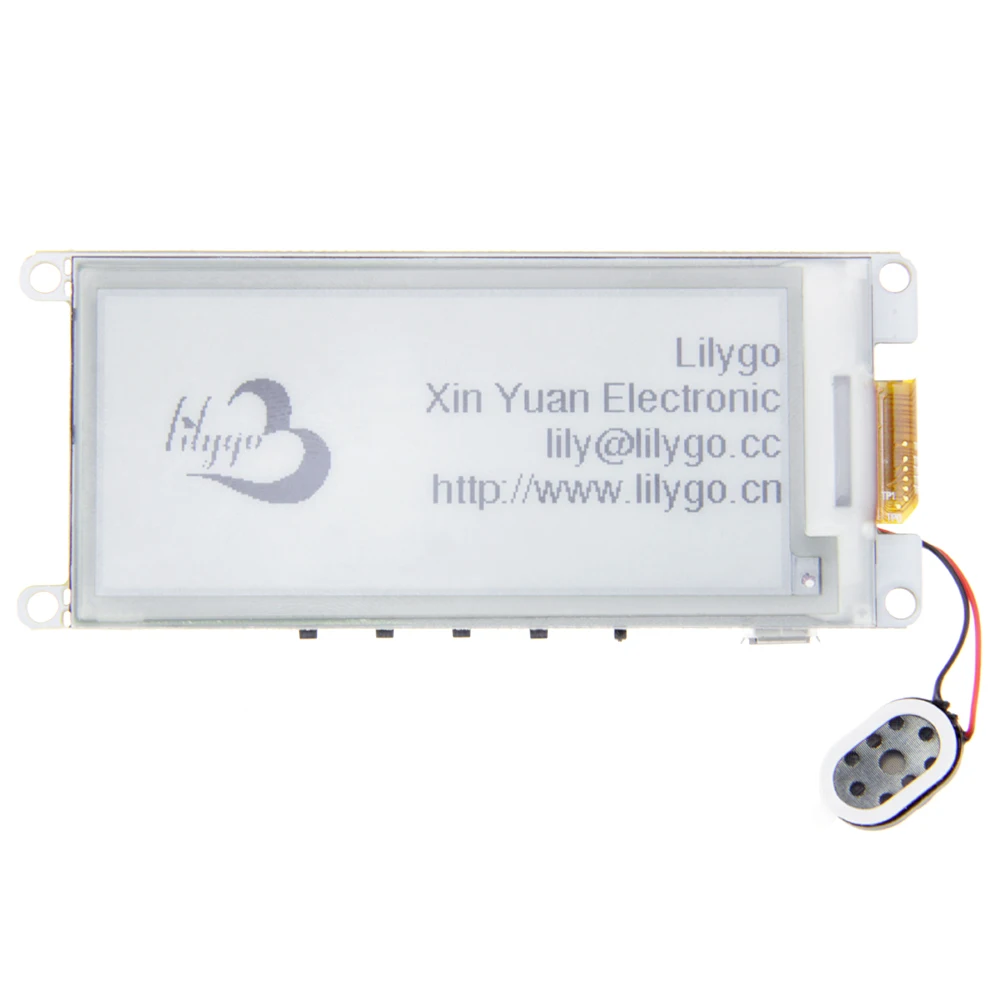 

TTGO T5 V2.2 ESP32 2.9" EPaper Plus Module e-Ink Speakers