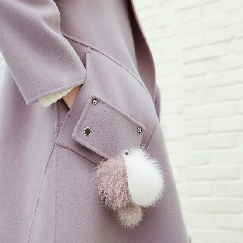 Vero Moda шерстяное двустороннее шерстяное пальто на одной пуговице большого размера | 318327503