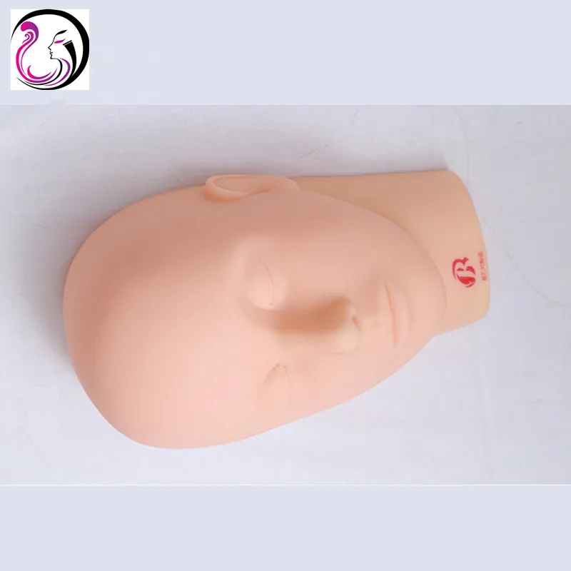 Манекен для тренировки макияжа мягкий ПВХ учебный манекен обучения макияжу