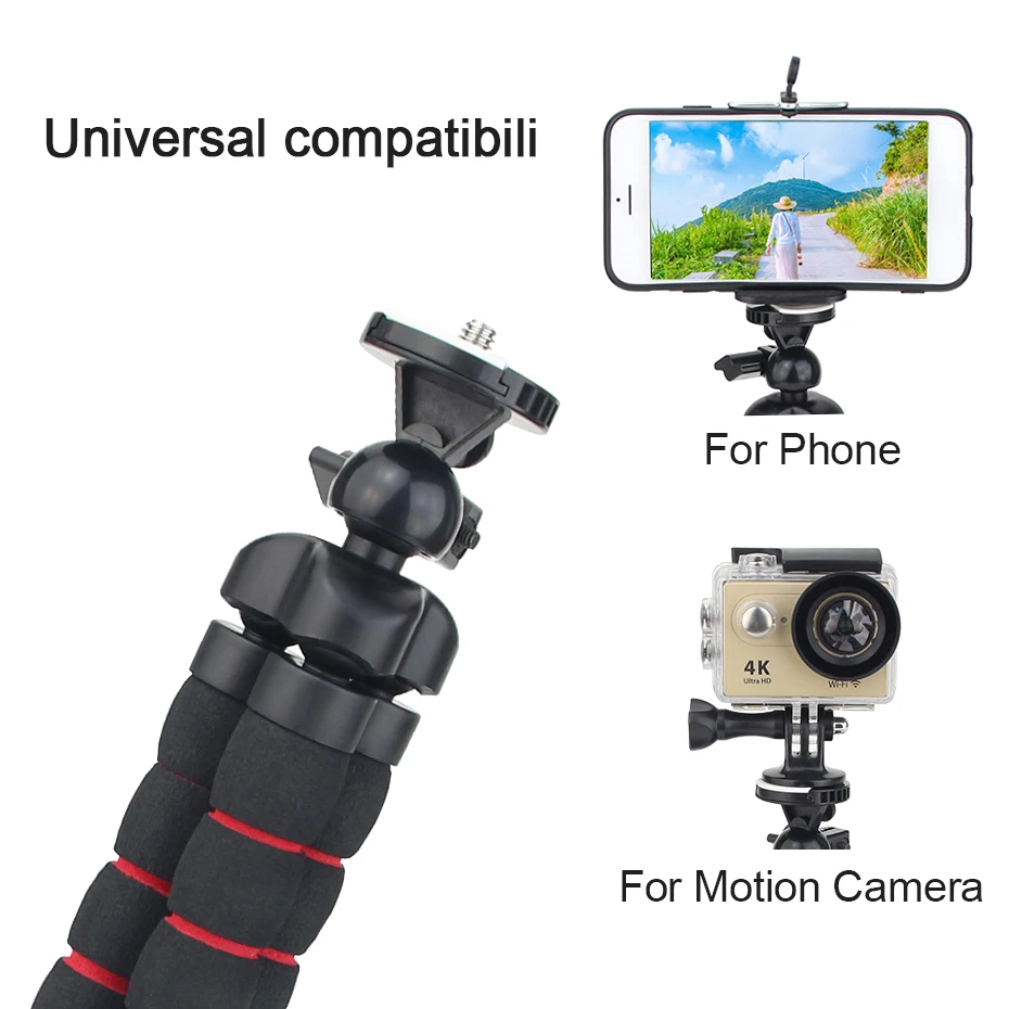 Мини штатив Гибкий Мобильный Gorillapod Осьминог подставка штативы для iPhone GoPro DSLR