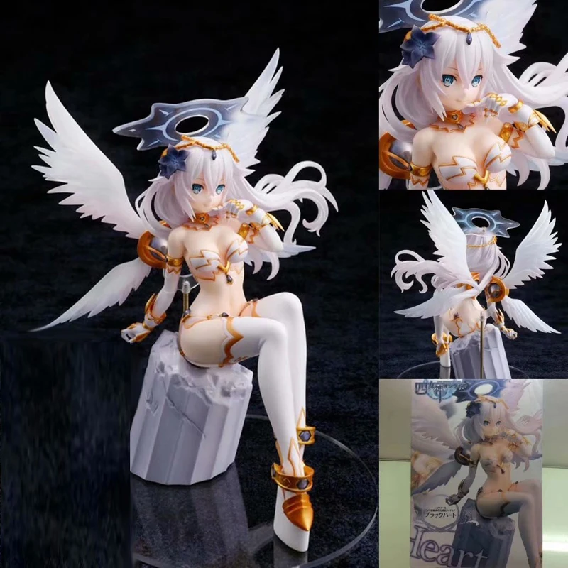 20 см Noire Neptunia Черное сердце короткая футболка с героями из японского аниме Lastion