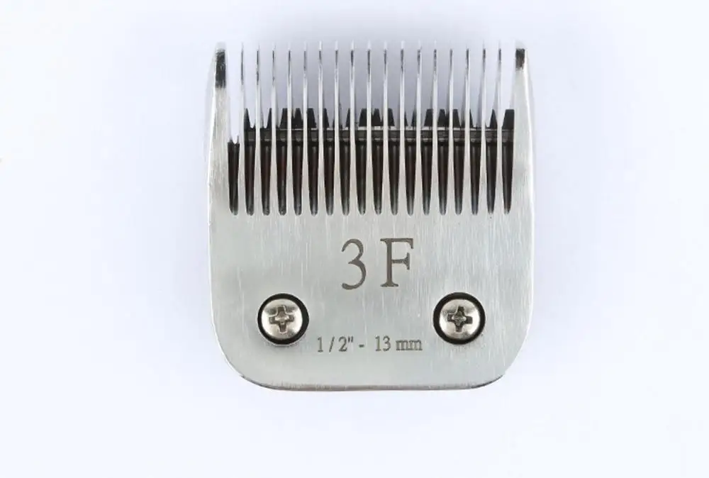 Профессиональная машинка для стрижки животных A5 blade 7FC 10#40#15 3F 4F 5F 7F 30#15# подходит для большинства Andis и Oster кусачки для ухода за домашними животными Замена - Цвет: Фиолетовый