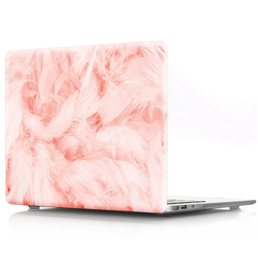 Красивая картина маслом мультфильм цветок Матовый Жесткий Чехол для Apple Macbook Air 11