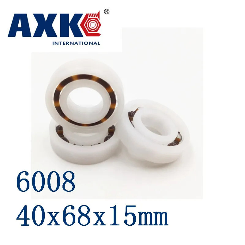 

Axk 6008 Pom (10pcs) Plastic Bearings 40x68x15mm Glass Balls 40mm/68mm/15mm