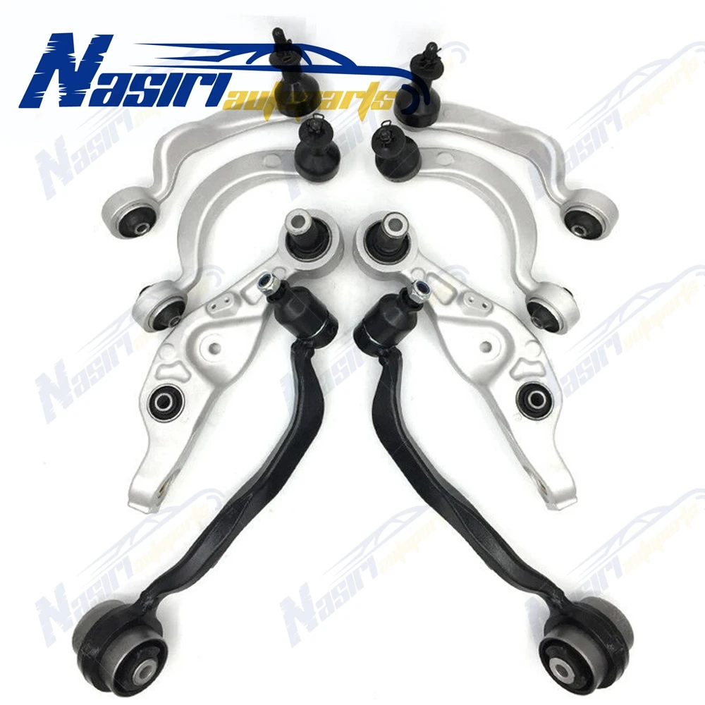 

8 Pcs Set of Complete Left Right Front Upper Suspension Lower Control Arm Kit For Lexus LS460 1UR-FSE 1UR-FE 2007-2012