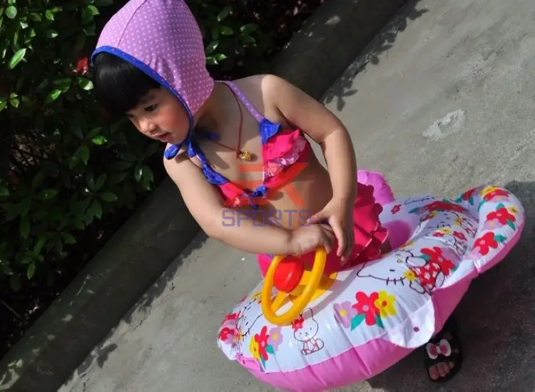 1 надувное кольцо для плавания Hello Kitty Надувное детей продажа оптом и в розницу