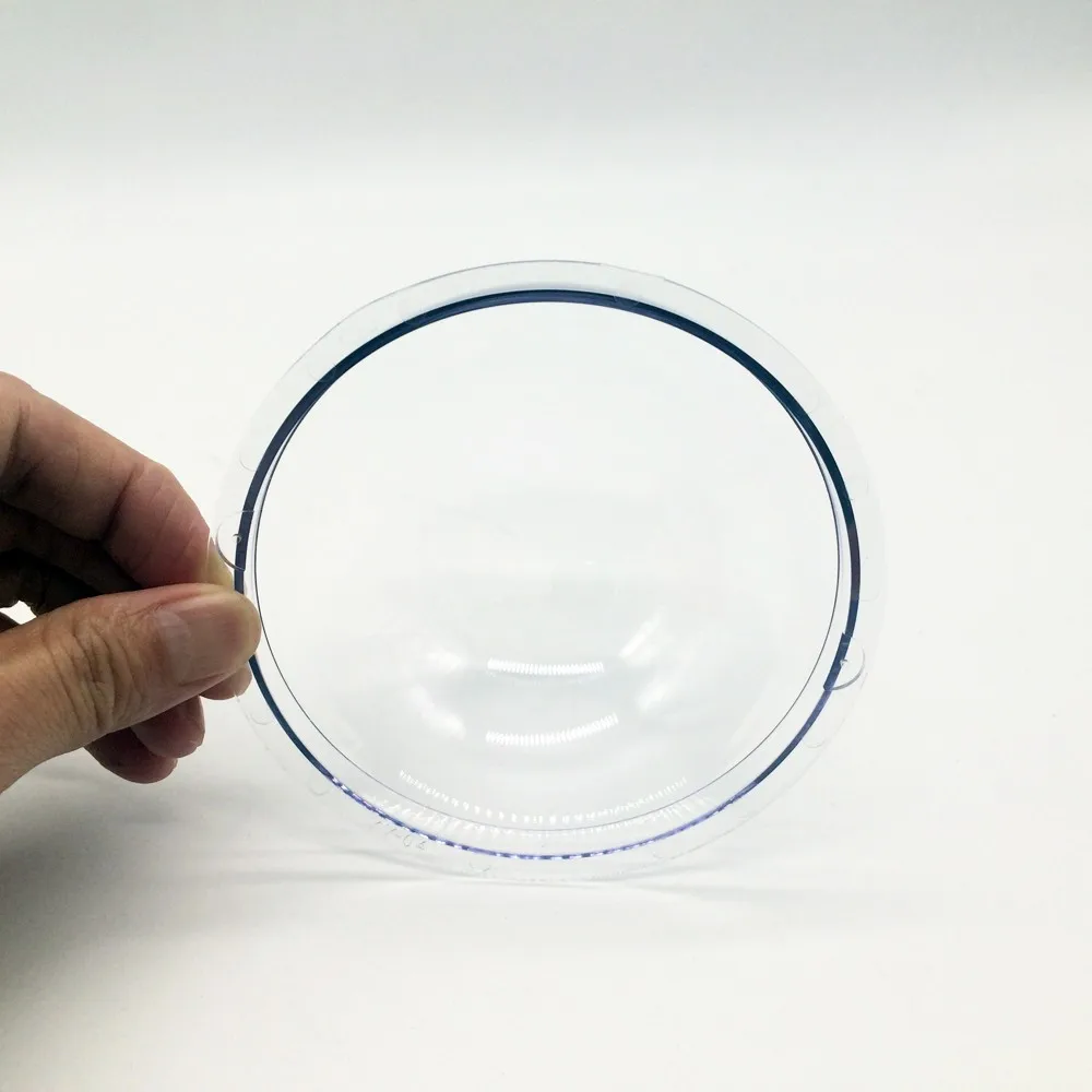 Акриловый купольный ip чехол для камеры видеонаблюдения с защитой от пыли 115x57