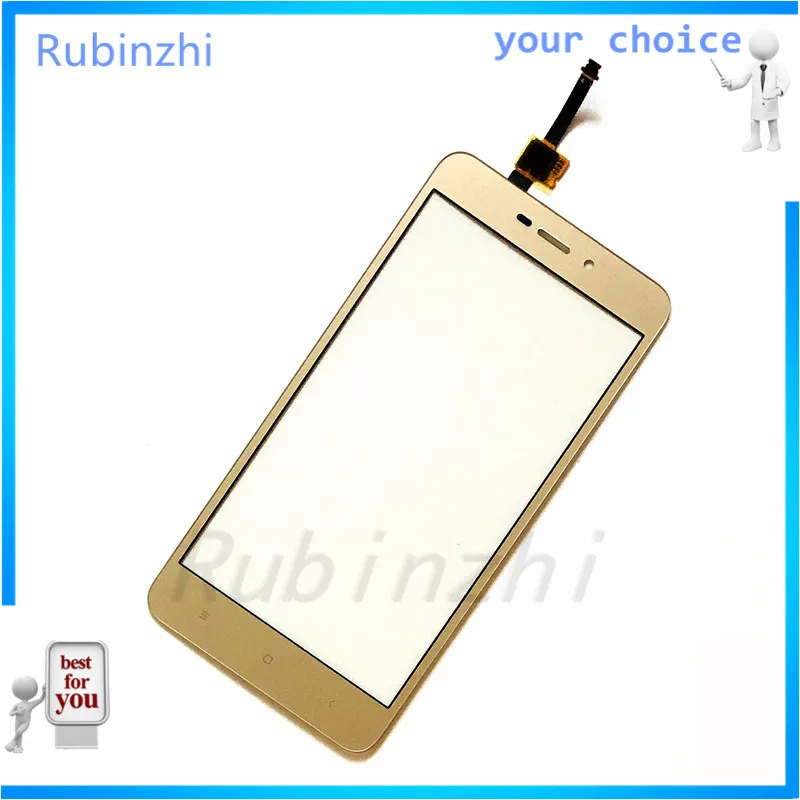 RUBINZHI панель сенсорного экрана для телефона Xiaomi Redmi 4A Передняя стеклянная