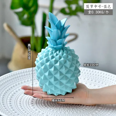 Украшение ананас из смолы фигурки керамическая фруктовая модель миниатюрные