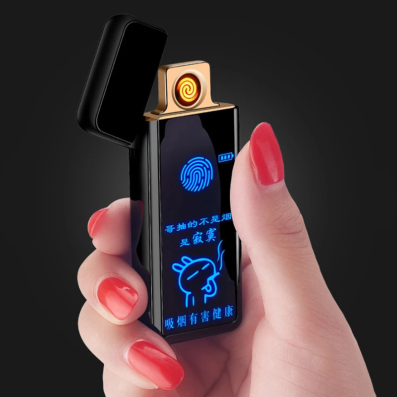 Электронная сигарета USB Зажигалка полноэкранная электрическая зажигалка