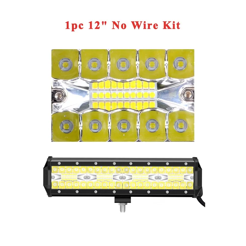 12 inch No Switch VISORAK 12 21 2" комбинированный Луч 4x4 внедорожный светодиодный светильник бар грузовик бар светодиодный ATV светодиодный бар для 4WD 4x4 ATV внедорожник джип внедорожный грузовик автомобиль - Цвет: 12 inch No Switch