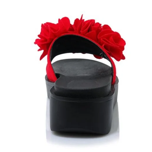 Женские шлепанцы Повседневные Летняя уличная мода 2017 года Туфли на плоской