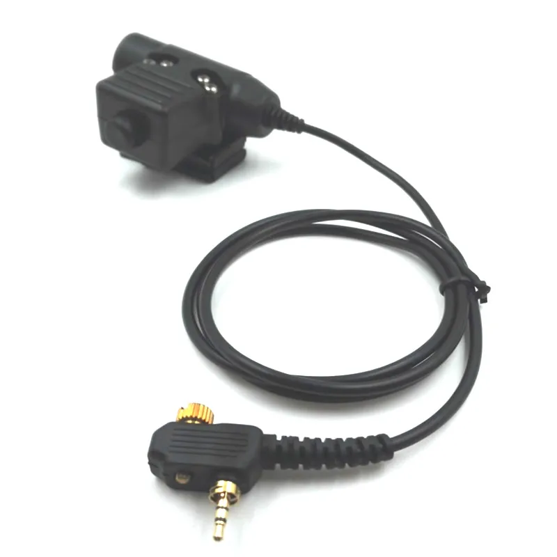 

Tactical U94 PTT NEW Version Headset headphone Cable & PTT For Motorola Radio MTH800 MTP850 MTH600 MTH650