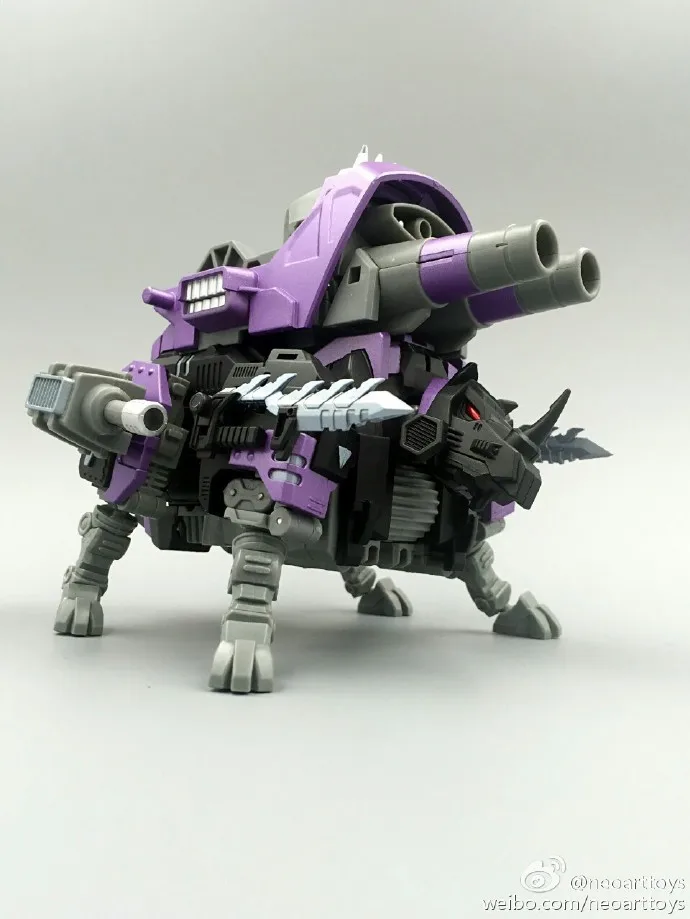 Комический клуб neoart toys ko MMC трансформационный робот черный Predaking головной сильный носорог bison