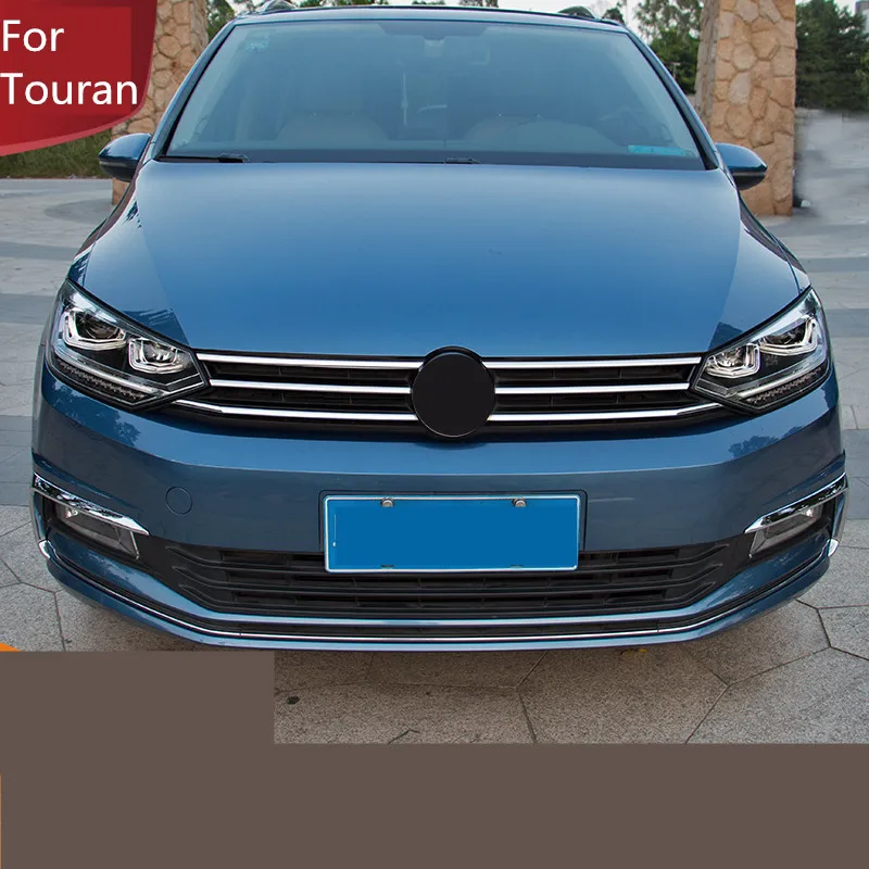 Декоративная Защитная передняя противотуманная фара для бровей для Volkswagen Touran L CA128
